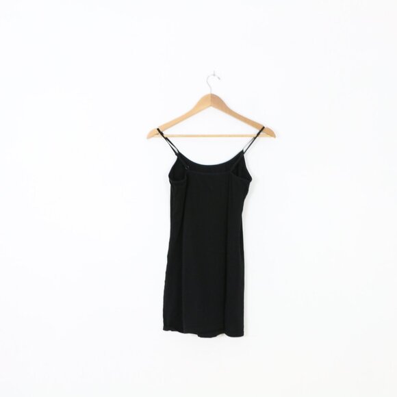 *mySTYLE Women's Long Black Cami - Black - Picture 7 of 7